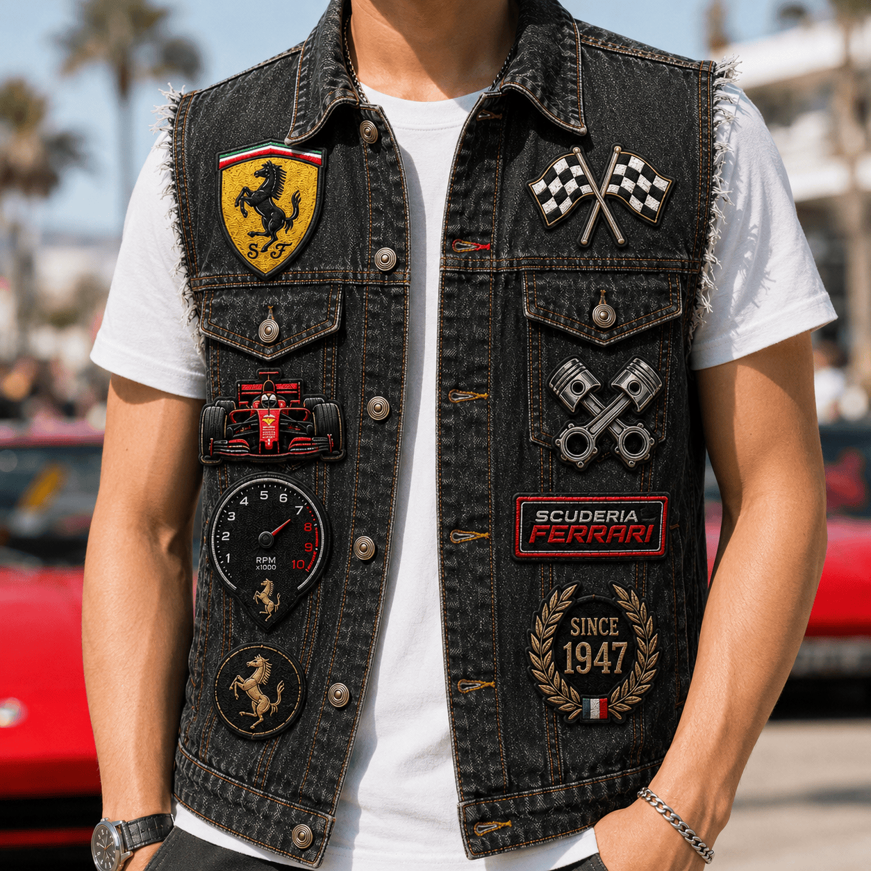 FRR PREMIUM DENIM VEST TTNL