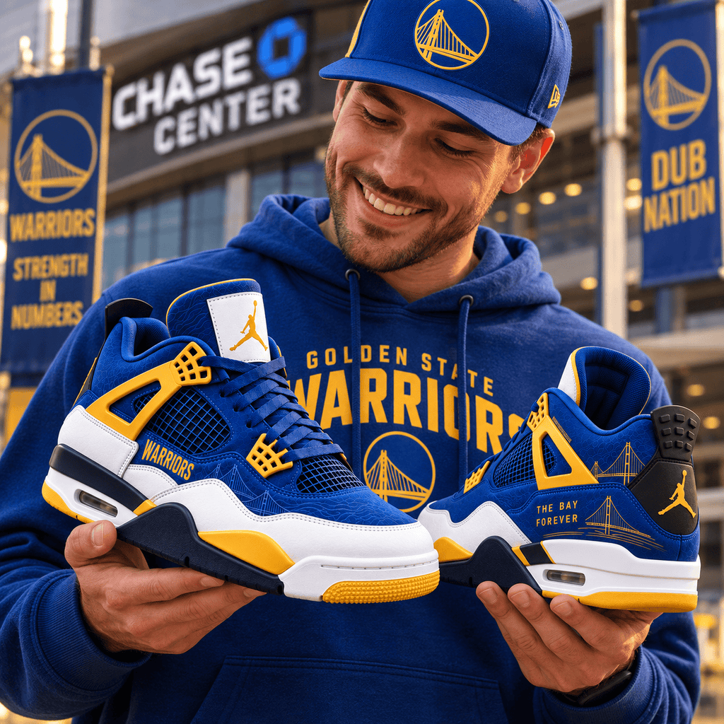 Premium GSW Jordan Shoes TNSM