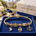 ZPB Gold Charm Bracelet Set HQH